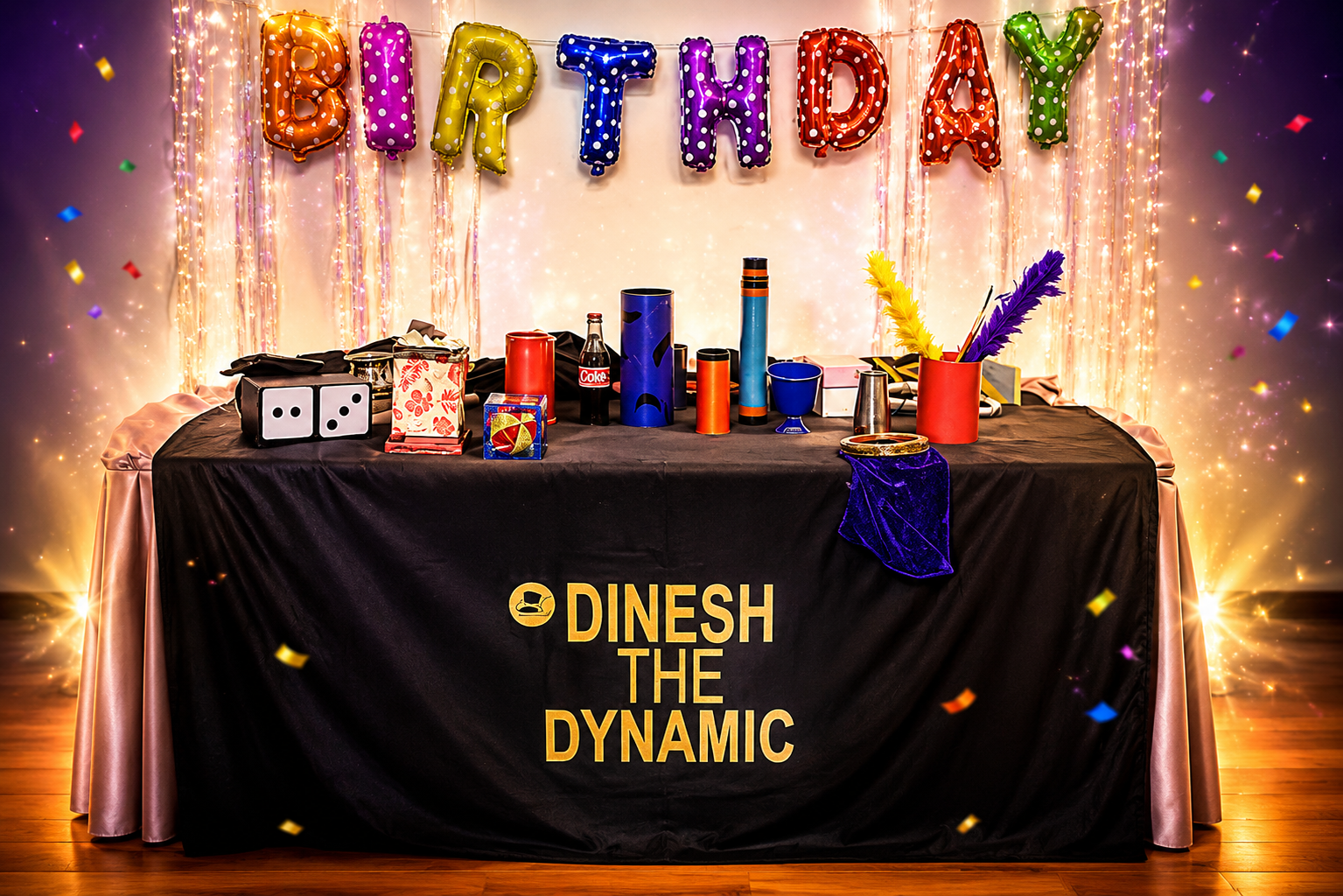 Dinesh The Dynamic magic table setup